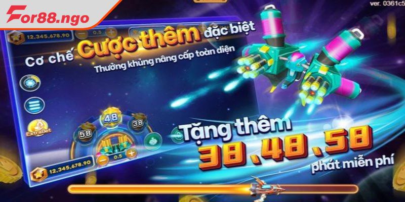 Bảng tiền thưởng trong Bắn Cá Vũ Trụ