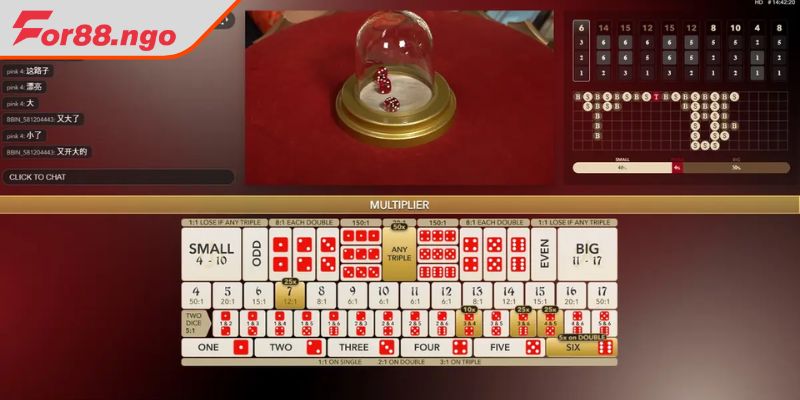 Cửa cặp số Sicbo Slot