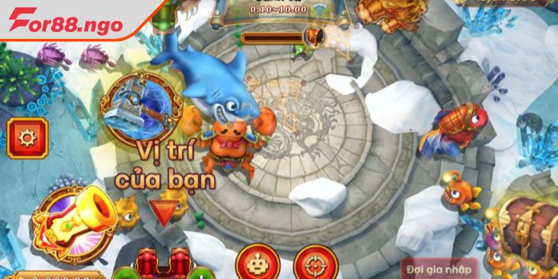 Hệ thống sảnh chơi đa dạng trong Đại Thánh Bắn Cá