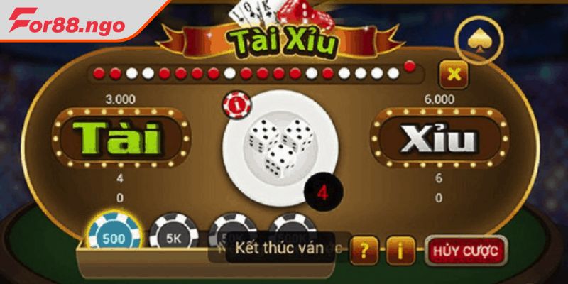 Tài xỉu online hấp dẫn