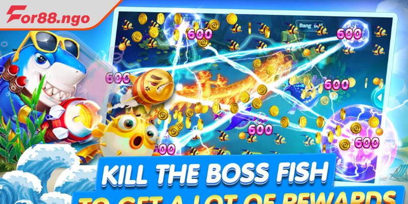 Những tính năng hấp dẫn ngư thủ tham gia bắn Boss