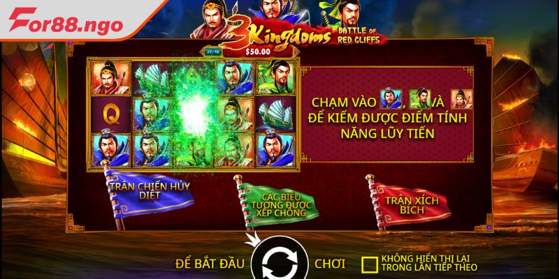 Chọn thời điểm “vàng” tham gia chơi slot Tam Quốc Tranh Hùng