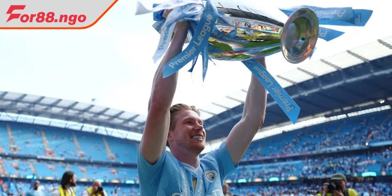 Kevin De Bruyne là tiền vệ có nhiều pha kiến tạo nhất cho Manchester City.